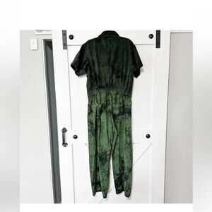 Big Bud Press Jumpsuit Tie Dye Green Black Size 2XL